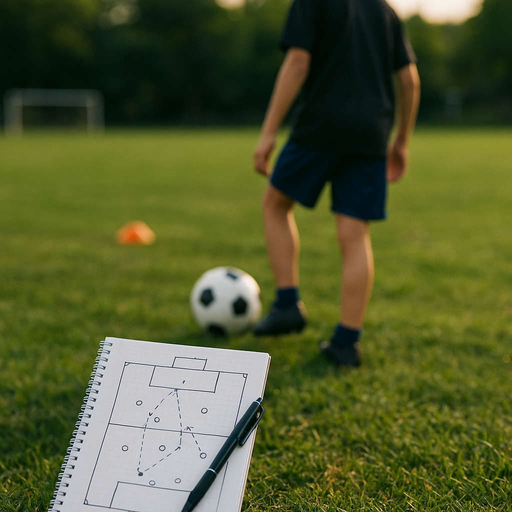 サッカー自主練メニューの設計図と継続の技術