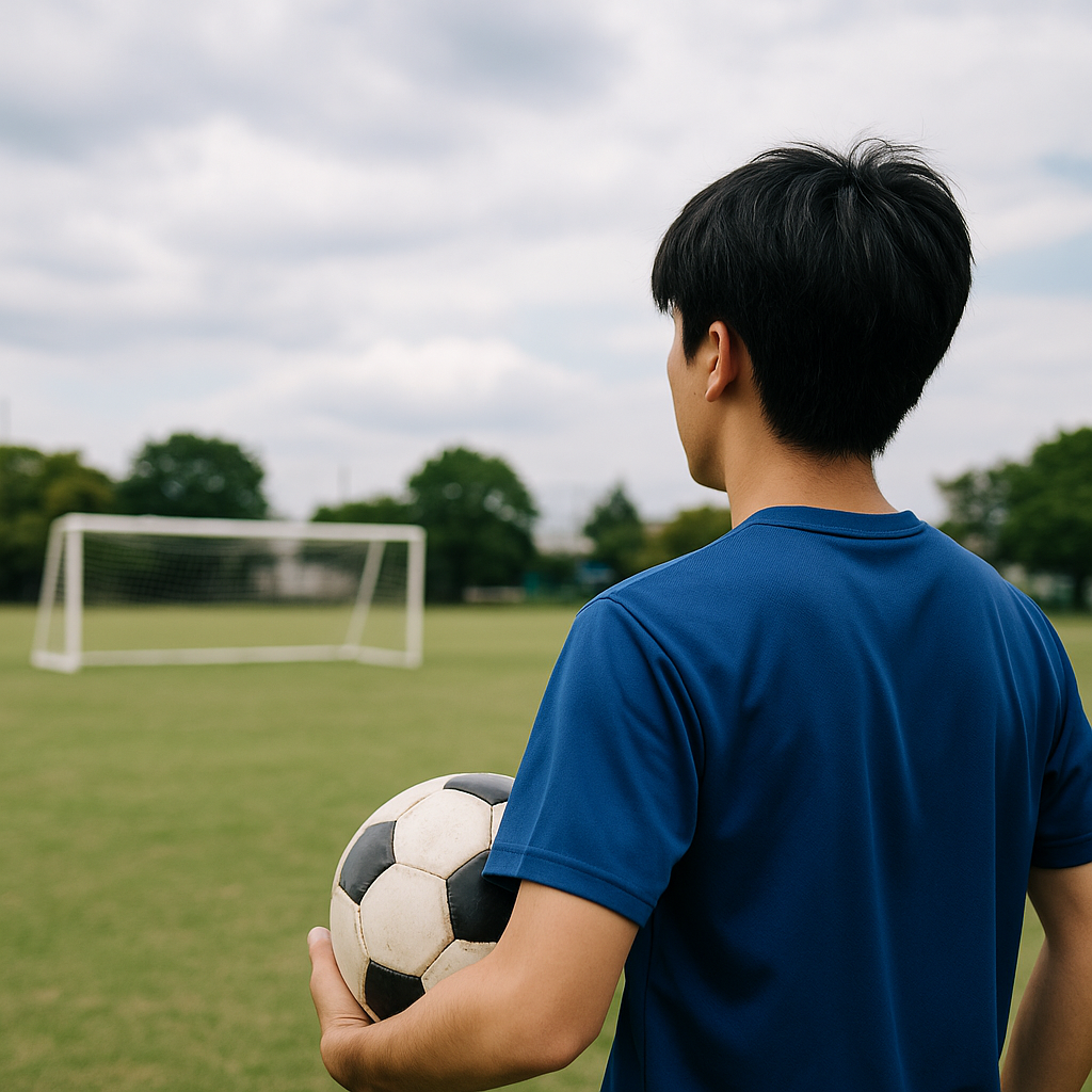 サッカー視野の広げ方｜高校生の顔上げ実戦ドリル
