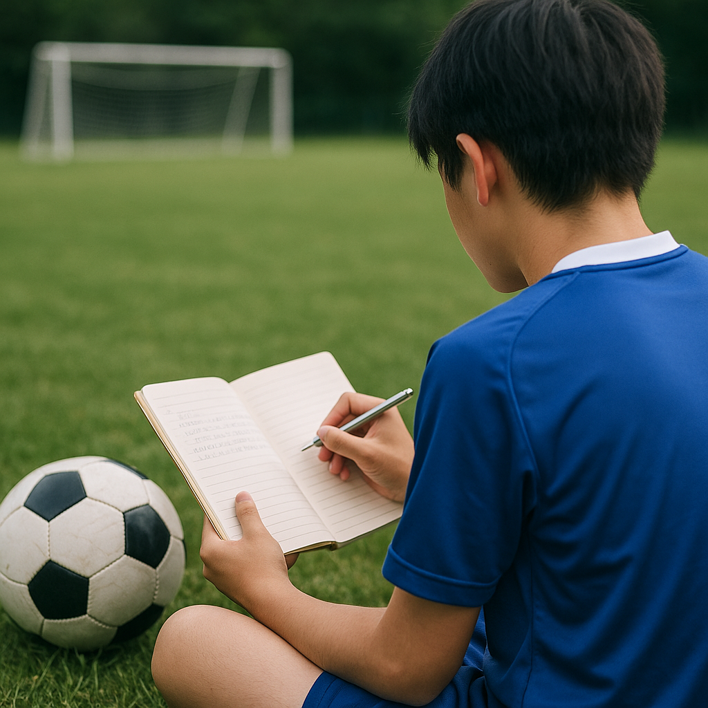 サッカー連絡ノートの書き方、失礼なく伝わる文例集