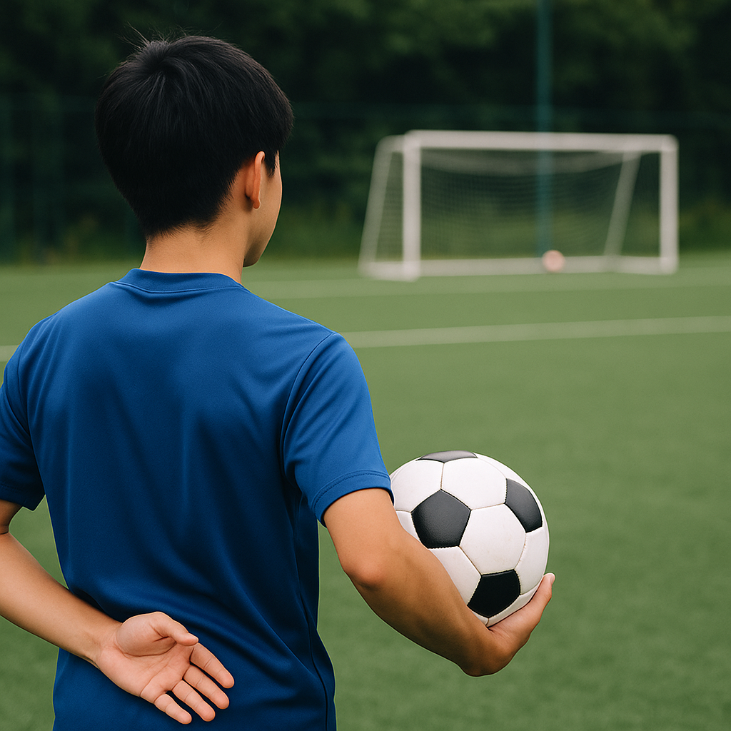 ミスから立ち直る方法：ピッチで使う視線・呼吸・合図3手順