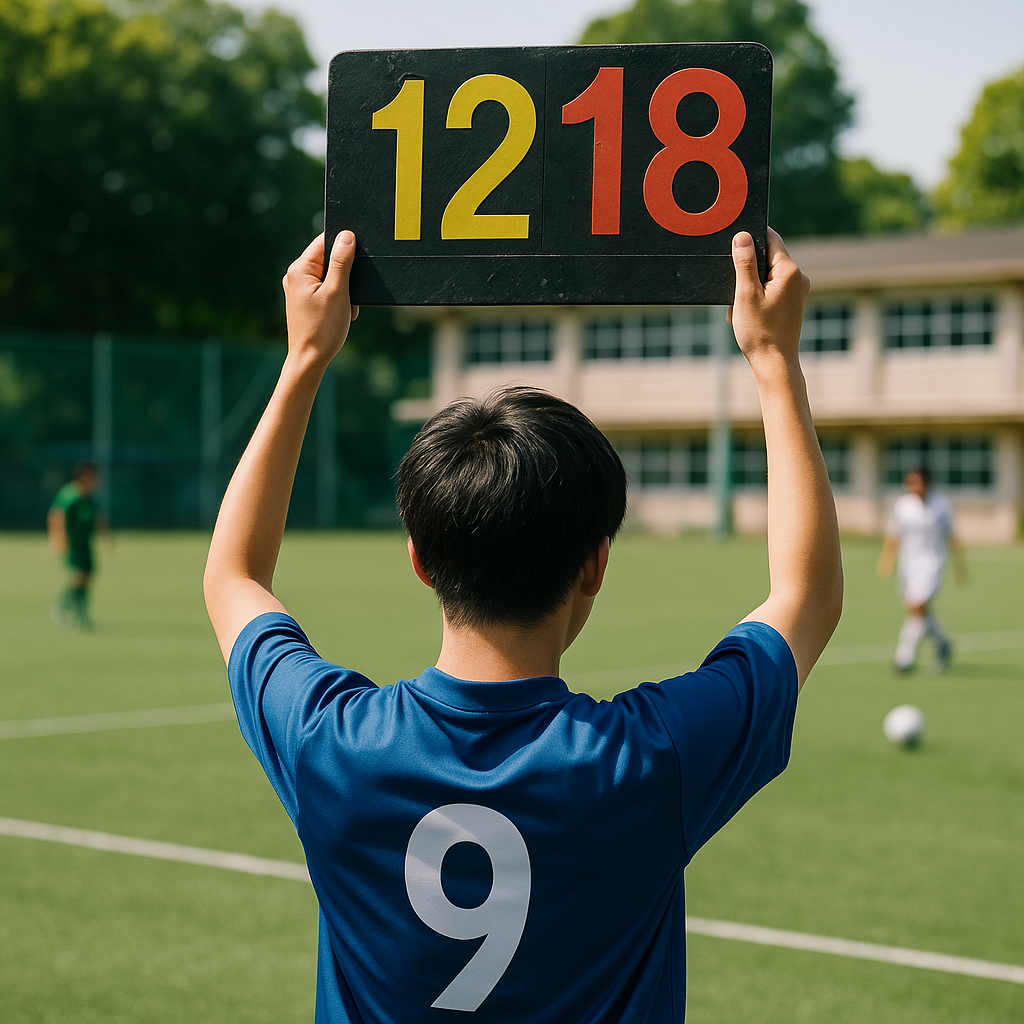 交代回数は学生の試合で何回？公式・大会ごとの違いを解説