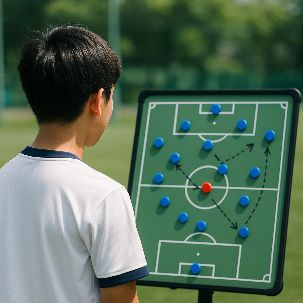 偽サイドバック 基本と狙いを図解風に整理