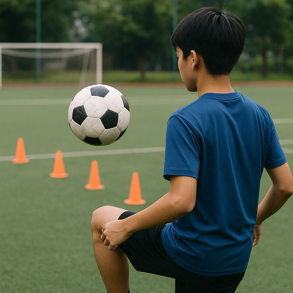 浮き球トラップ練習メニューで今日からミスを減らすコツと段階ドリル