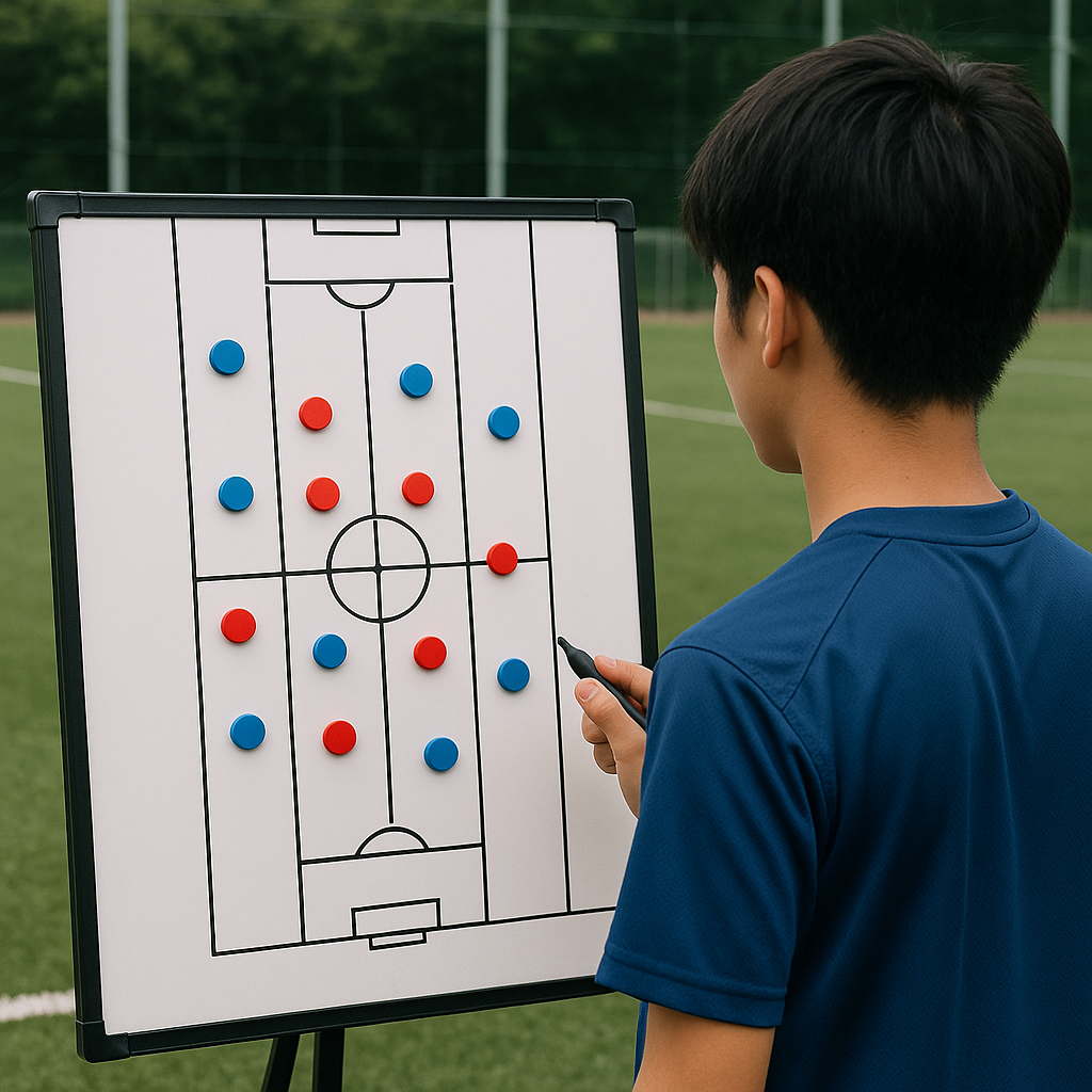サッカー5レーンわかりやすい解説:攻守が整う配置と動き方 - Soccer Book Library