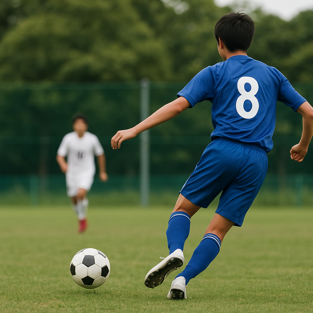 サッカースルーパスの出し方とタイミング：DF裏の狙いどころ