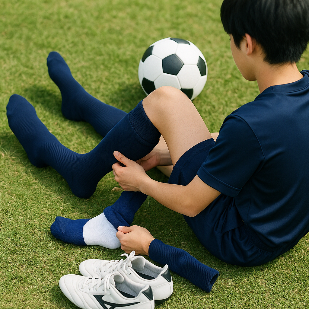 サッカーソックス二重履きのメリットと靴ずれ防止・フィット感UP術