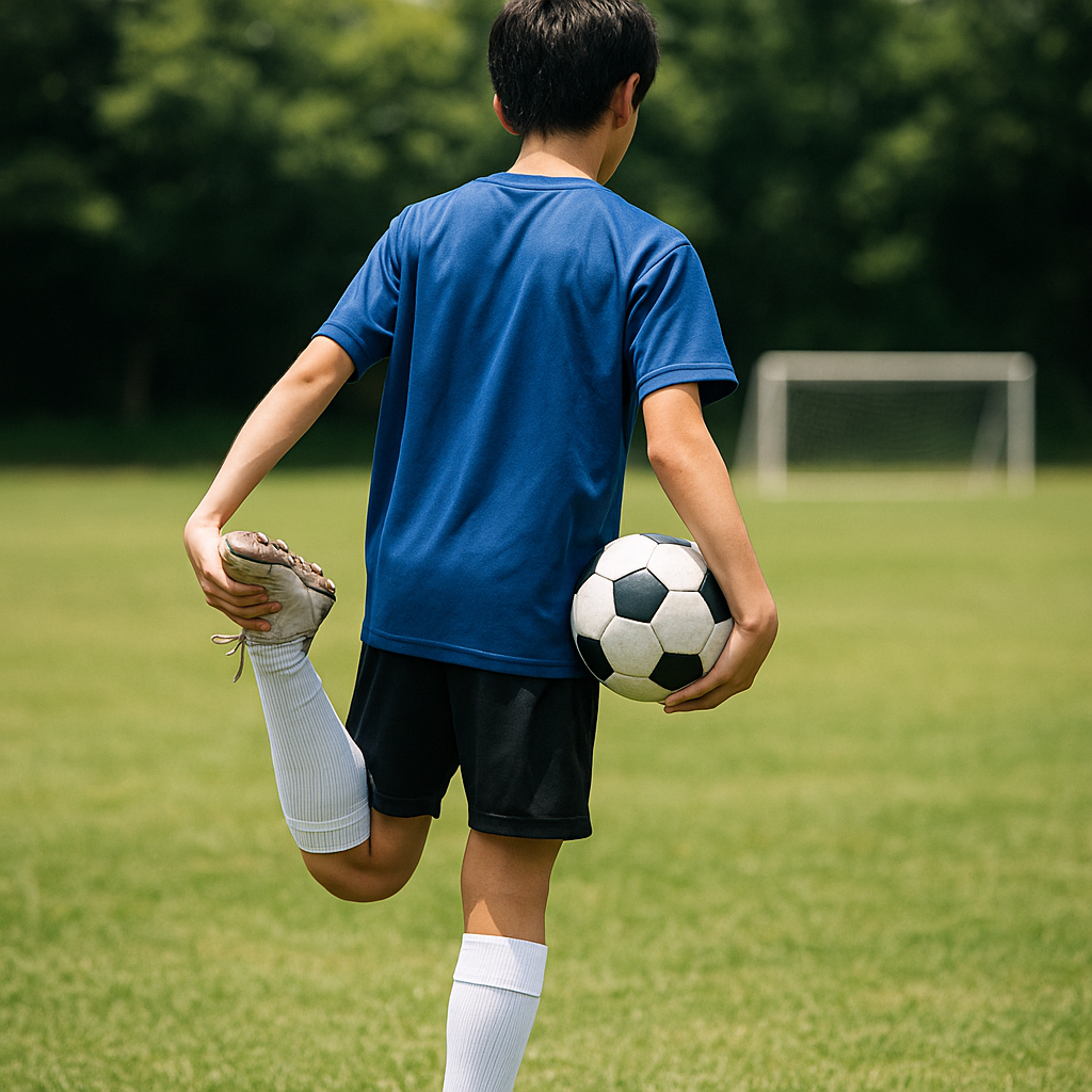 サッカー成長期の負荷かけすぎ注意点と安全に伸ばす方法