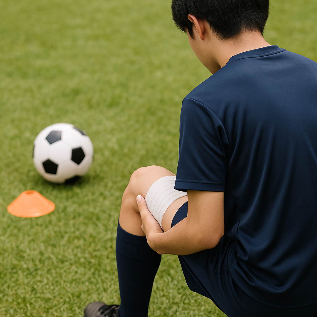 サッカーのケガ明け練習再開メニューで痛みを繰り返さない段階設計