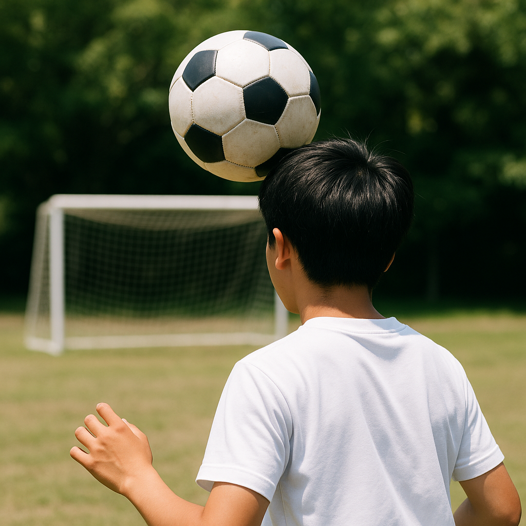 サッカーのヘディング、ヘディングが怖い克服法