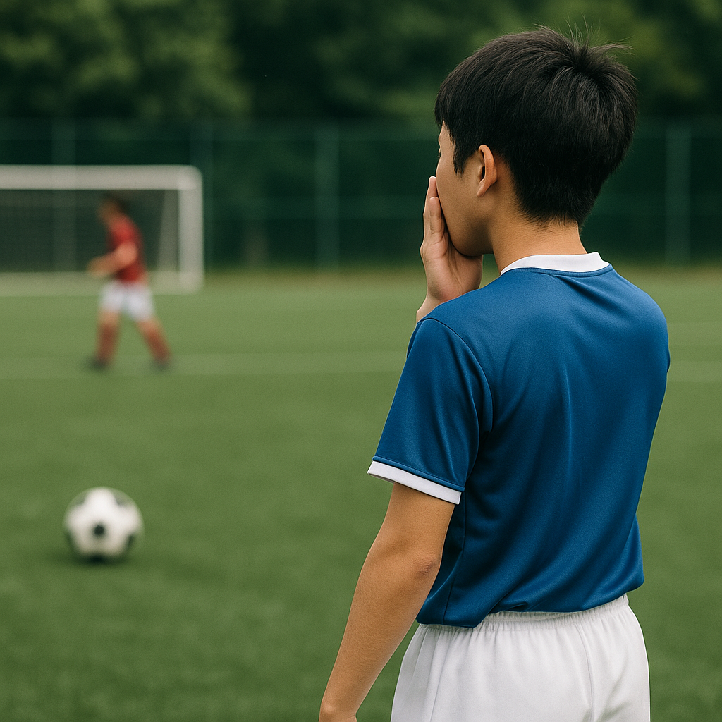 サッカーの声が出ない悩みを改善する実戦法