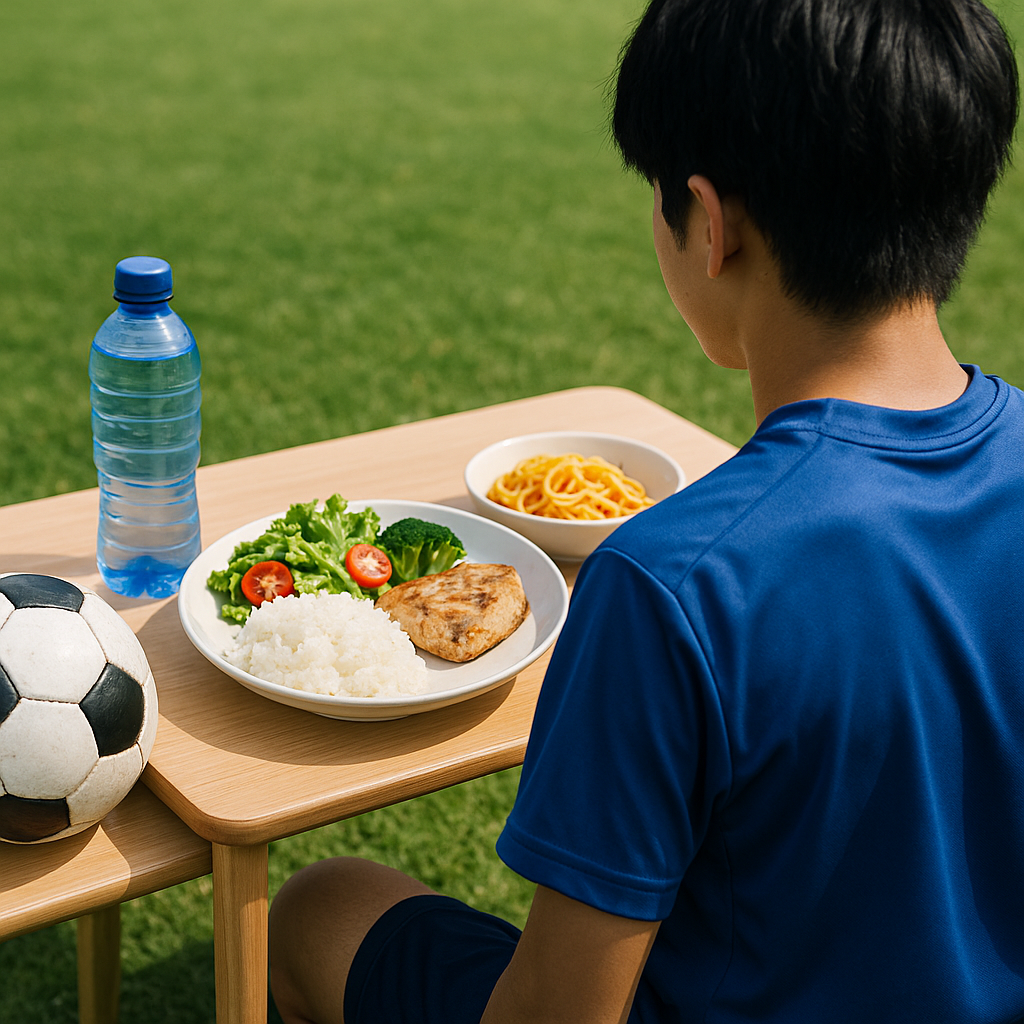 サッカーの栄養バランス食事術で、走り負けない体へ
