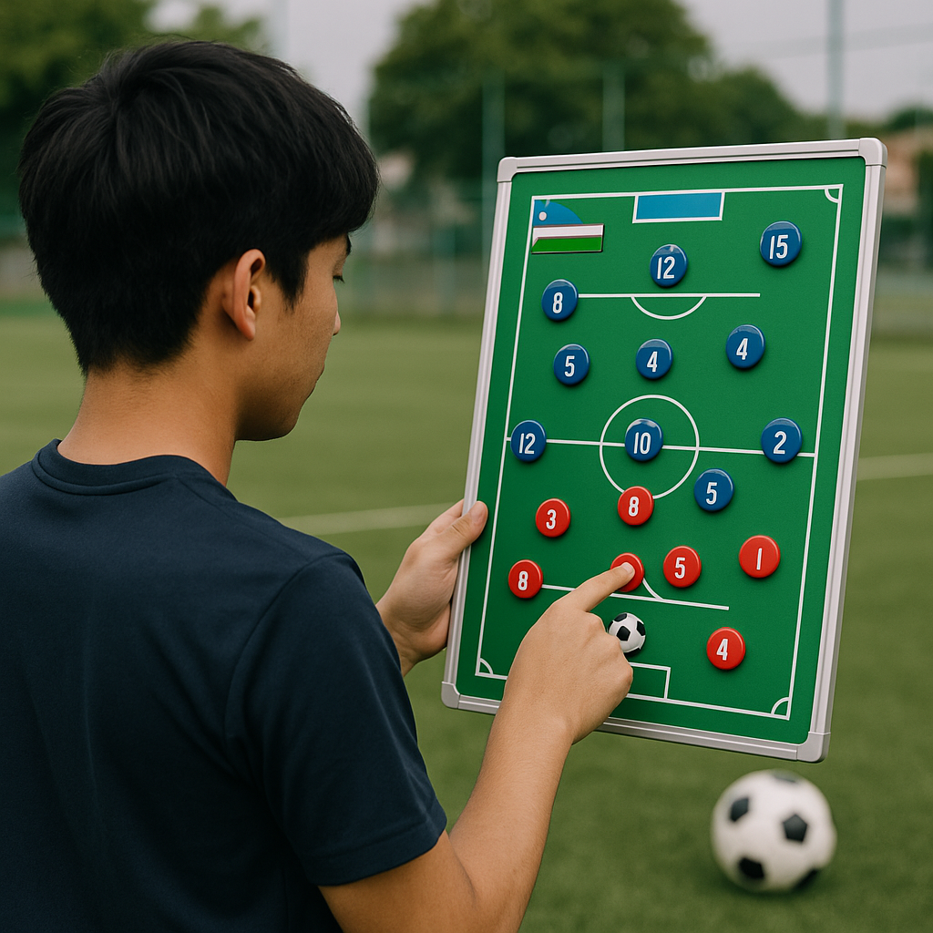 サッカーウズベキスタン代表フォーメーションと役割を解く