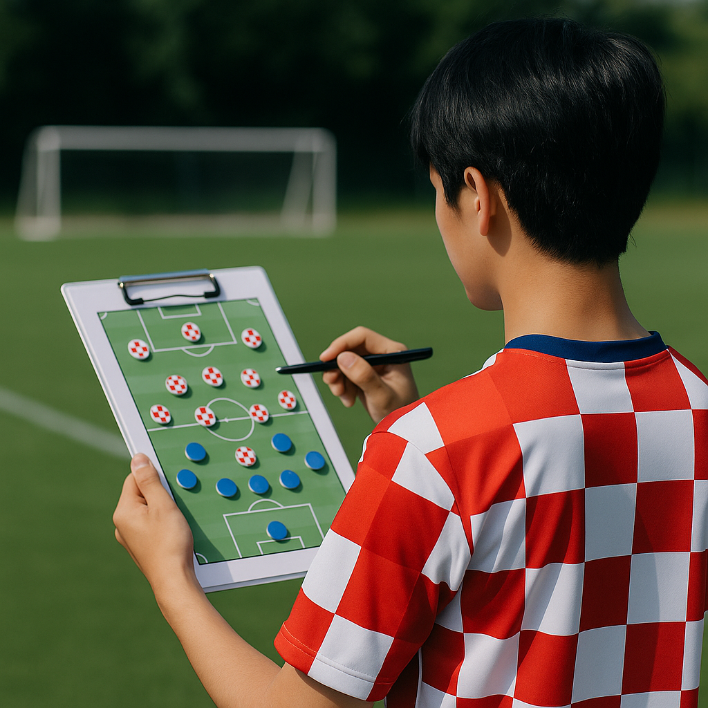 サッカークロアチア代表のフォーメーション主戦術と役割