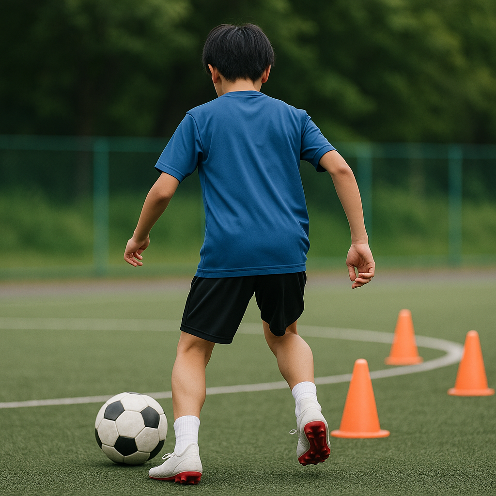 サッカードリブルの切り返し種類と状況別ベスト選択