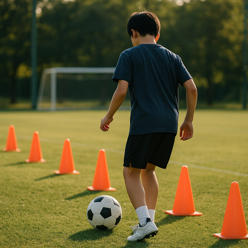 サッカー自主練、何をすればいい？今日から伸びる核心ドリル集