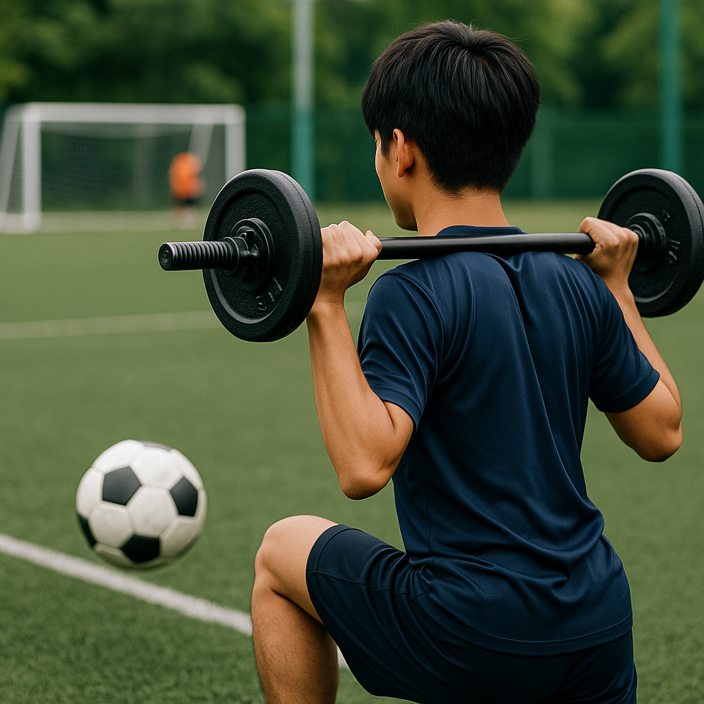 サッカーで当たり負けしない体作りの最短ルート