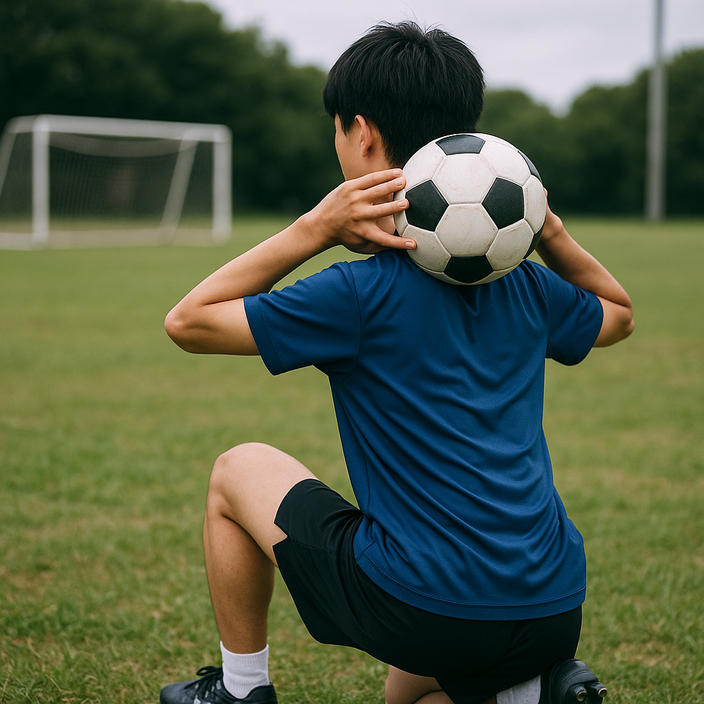 サッカーで当たり負けしない筋トレ 実戦で効く重心×連結