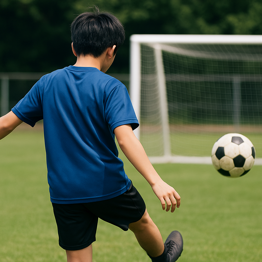 サッカーのシュートがミートできない原因と芯を捉える改善策