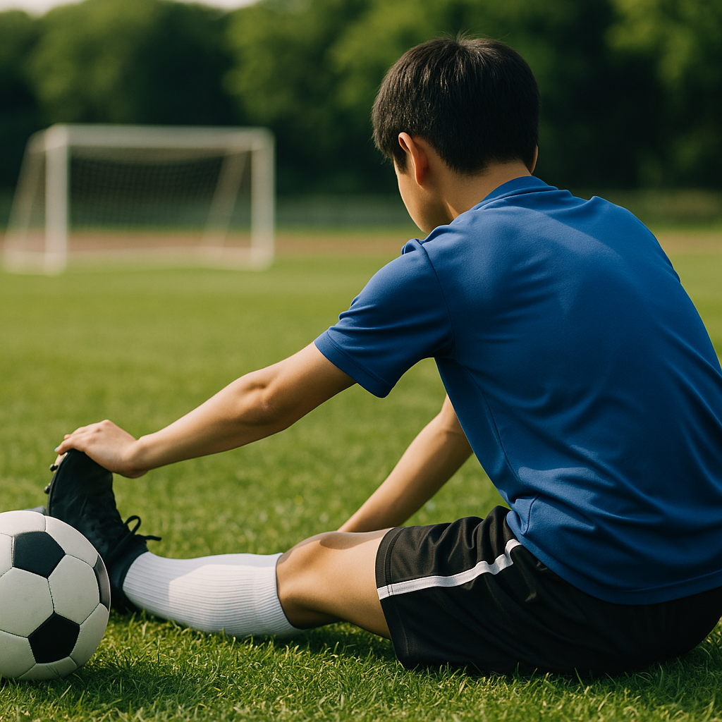 サッカーの柔軟性を上げるストレッチ術即効と継続で可動域が変わる