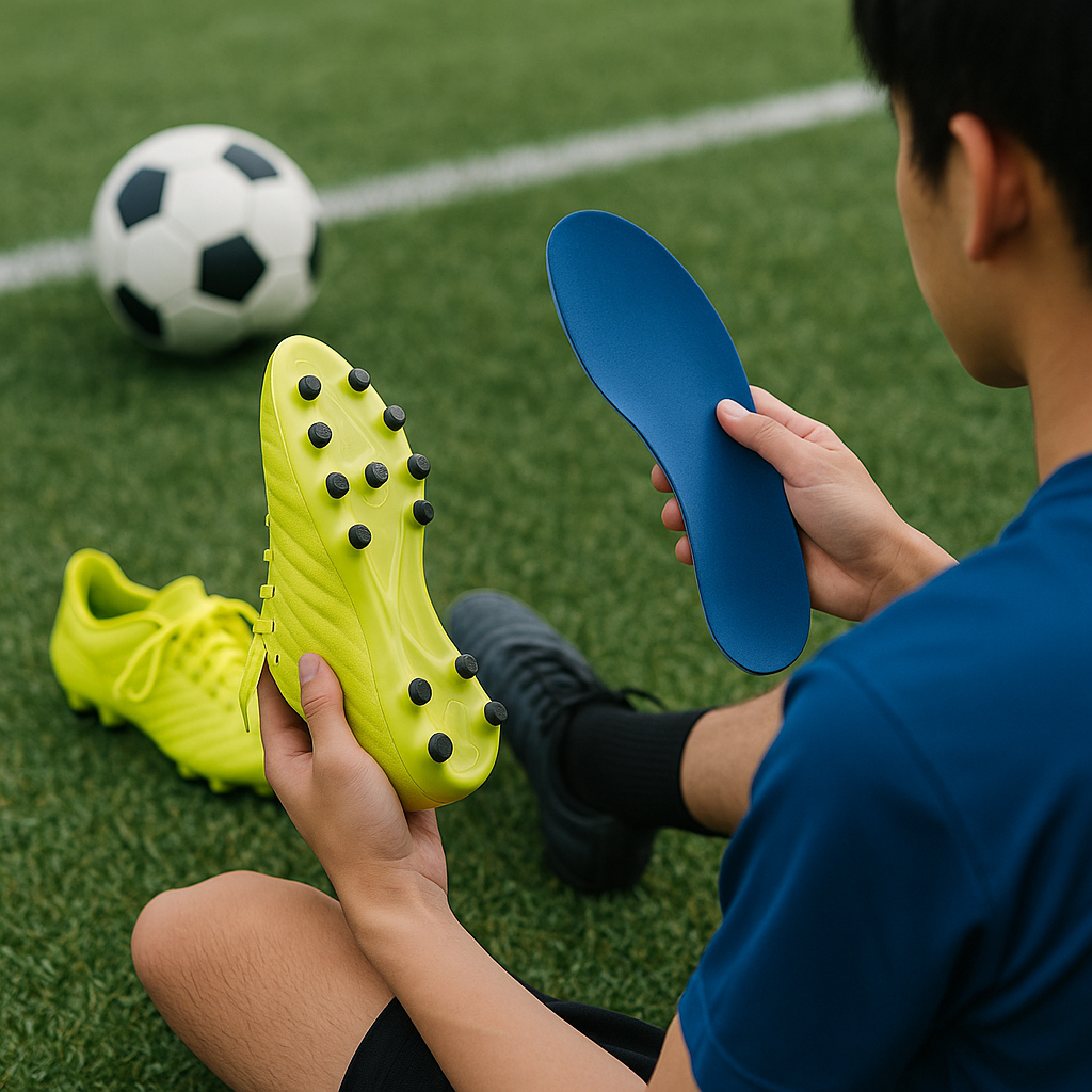サッカーインソールの選び方｜サッカーで差がつく足裏術
