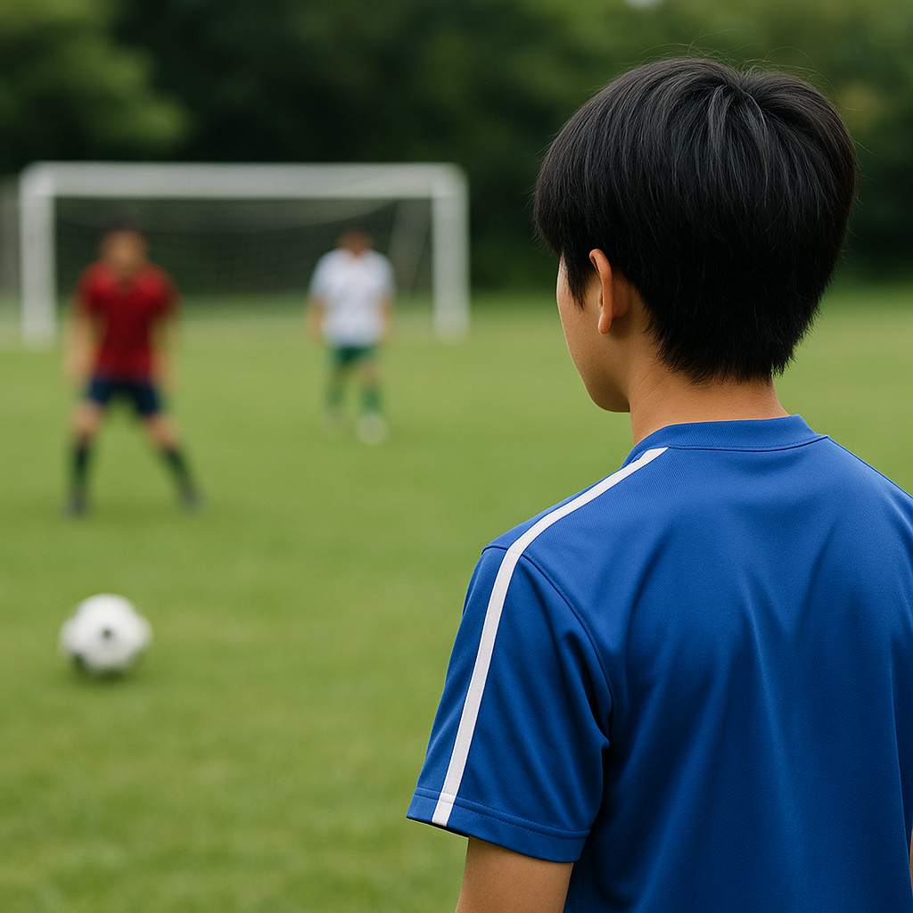 サッカー守備のカバーリング、どこを見る？相手・味方・ボールの優先順位