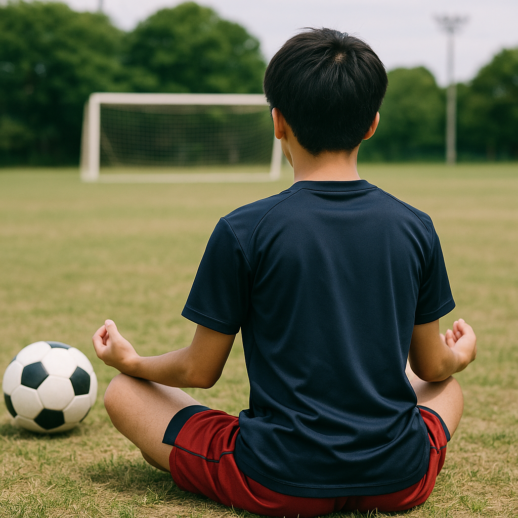 サッカー試合の緊張をほぐすルーティン設計術