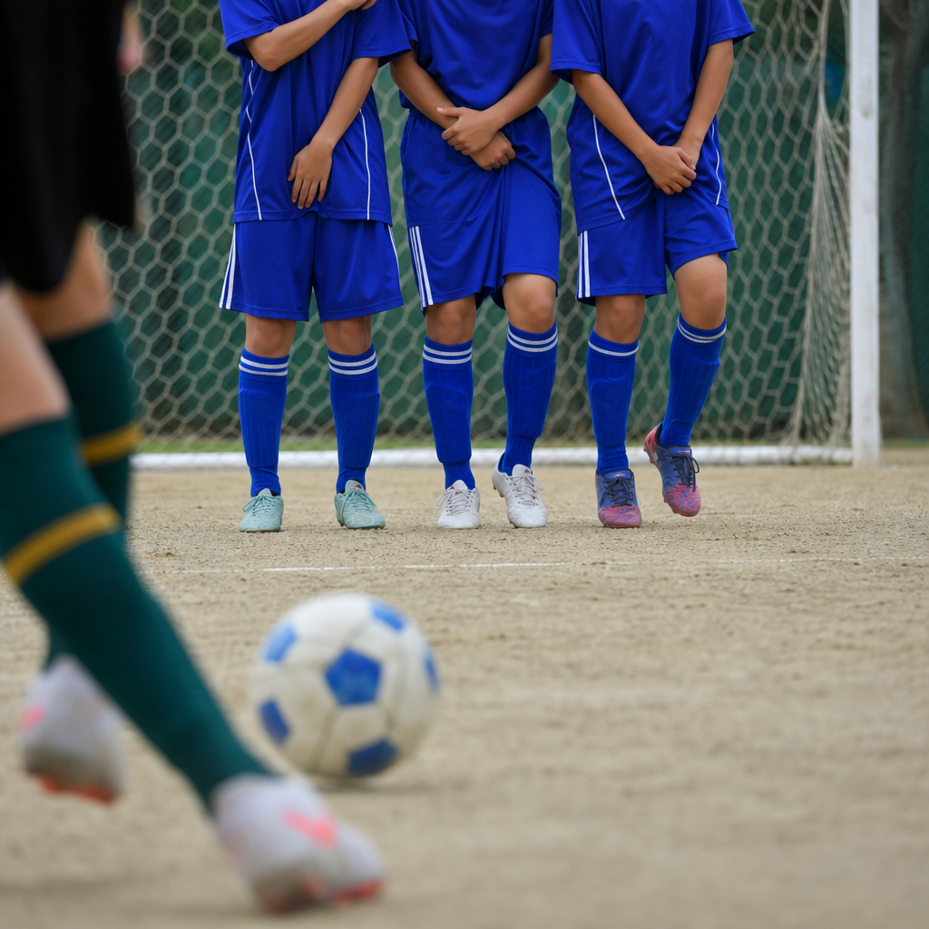 サッカーのシュートブロック、中学生が試合で効く5つのコツ