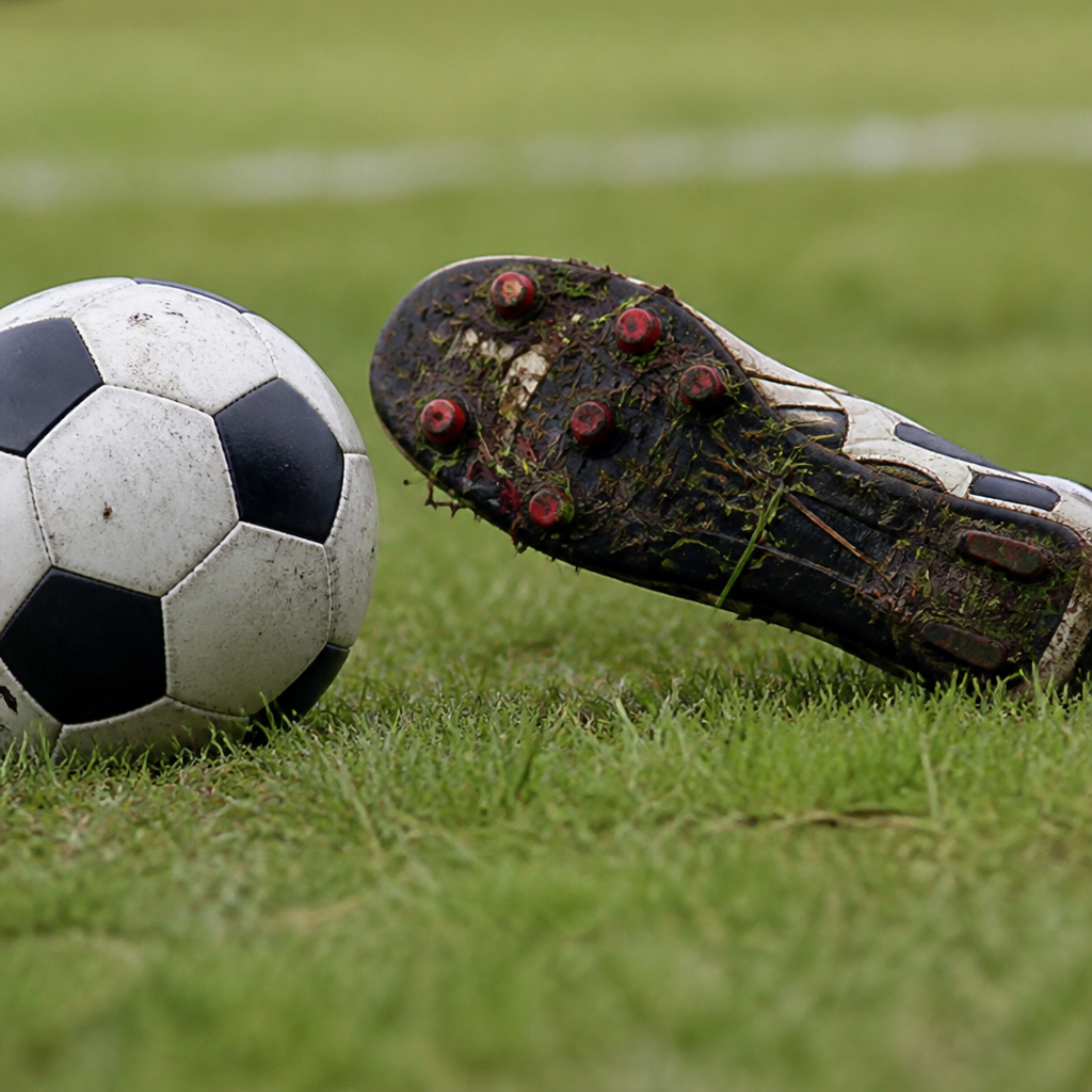 サッカーの足裏タックルは反則か？一発退場の境界線