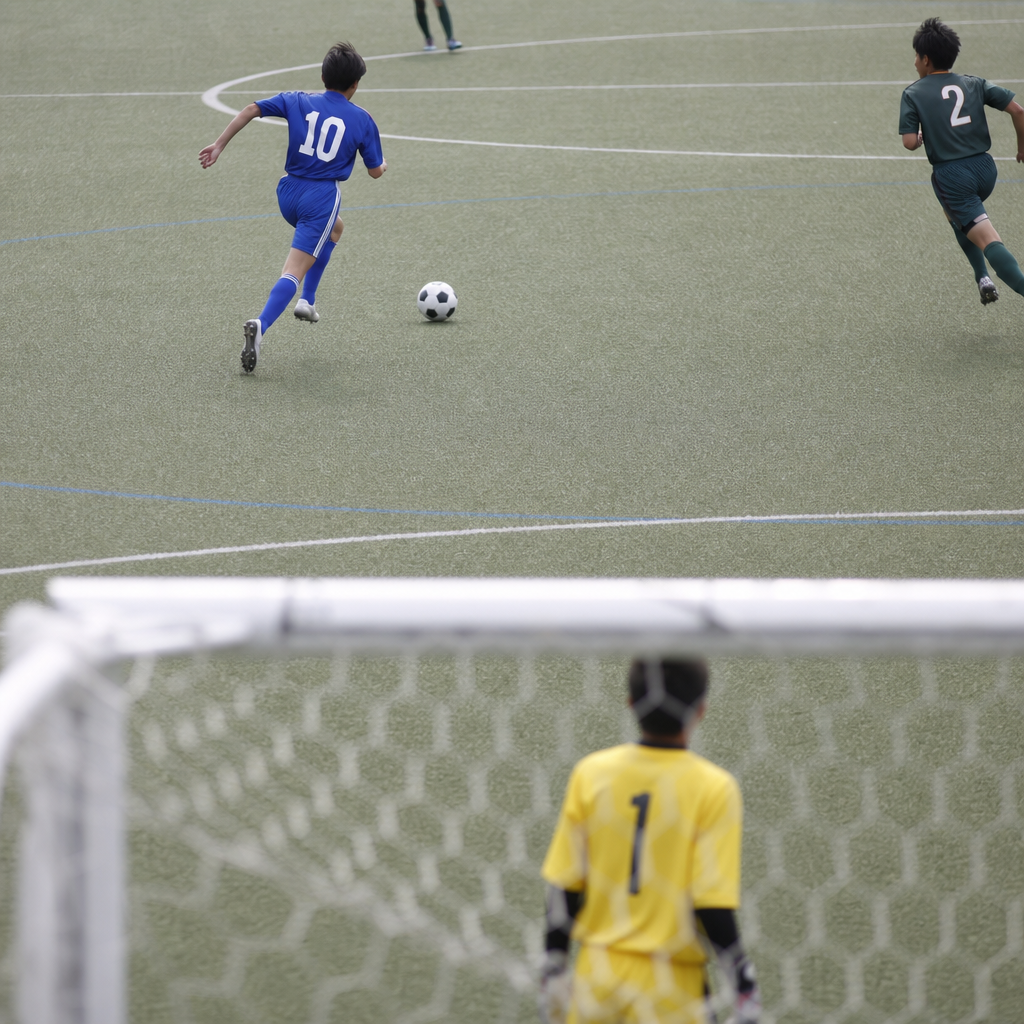 サッカーフォワード初心者の役割と動き出し入門