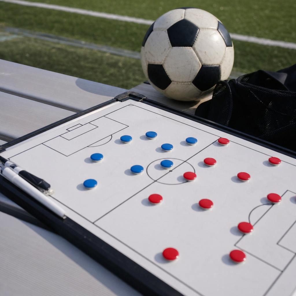 サッカー試合前ミーティングで話す内容の作り方と台本例