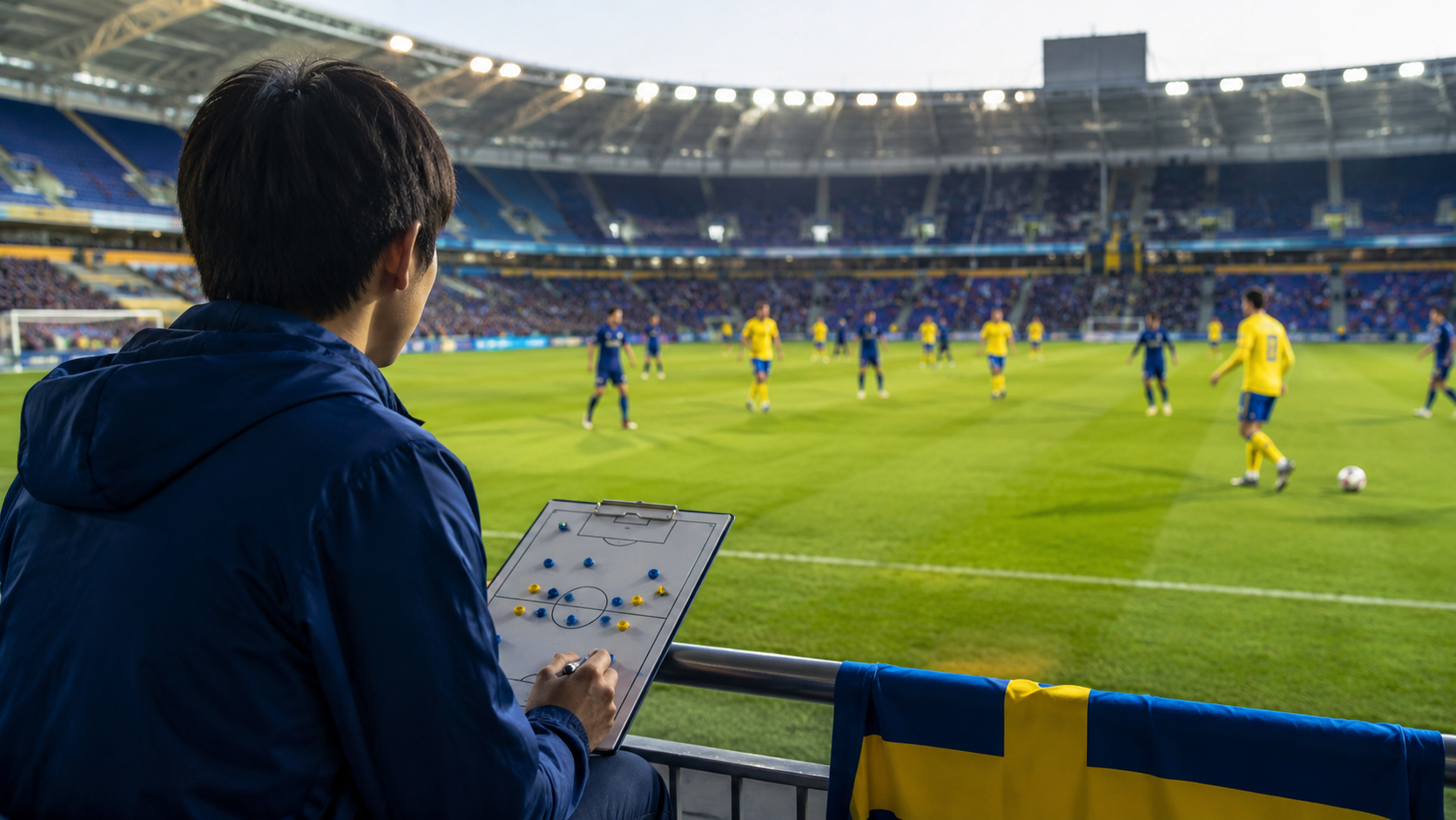 サッカー スウェーデン代表の戦術や強さの特徴を解説