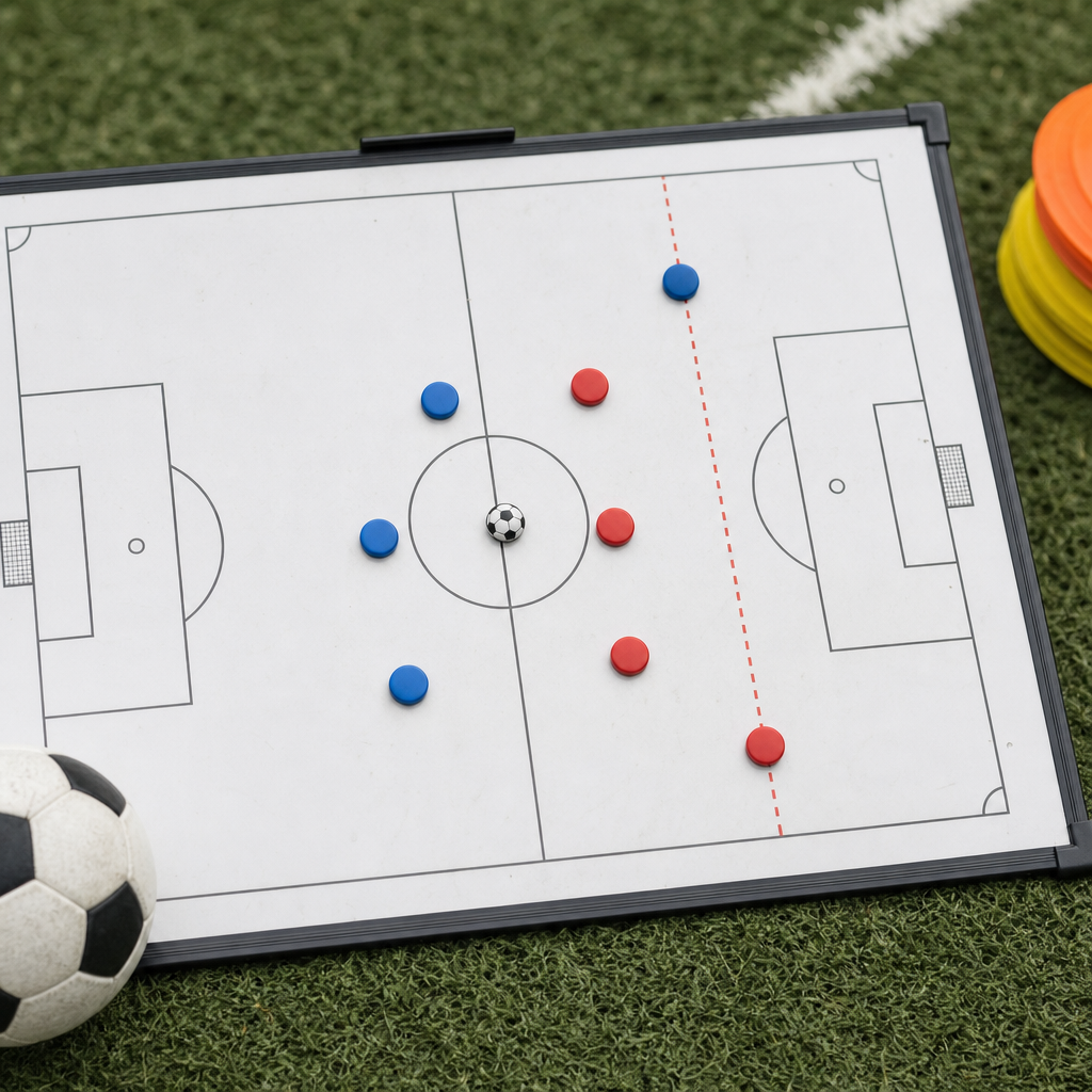 サッカーのオフサイドを子供に説明：線と順番でスッとわかる