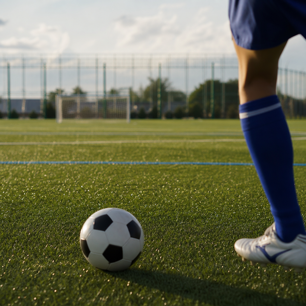 サッカーのパス、受ける前に見る場所は？奪われない視線術