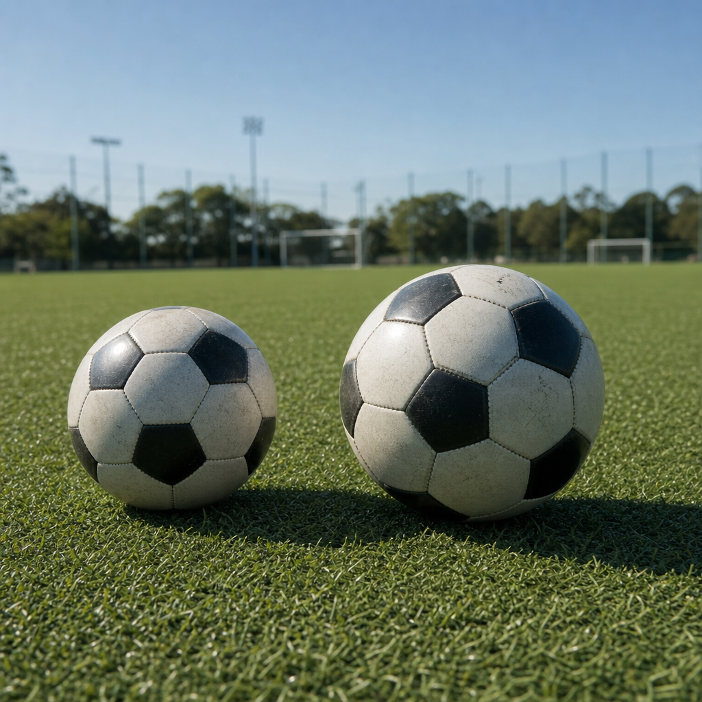 サッカーボール4号・5号の違いで上達が変わる選び方