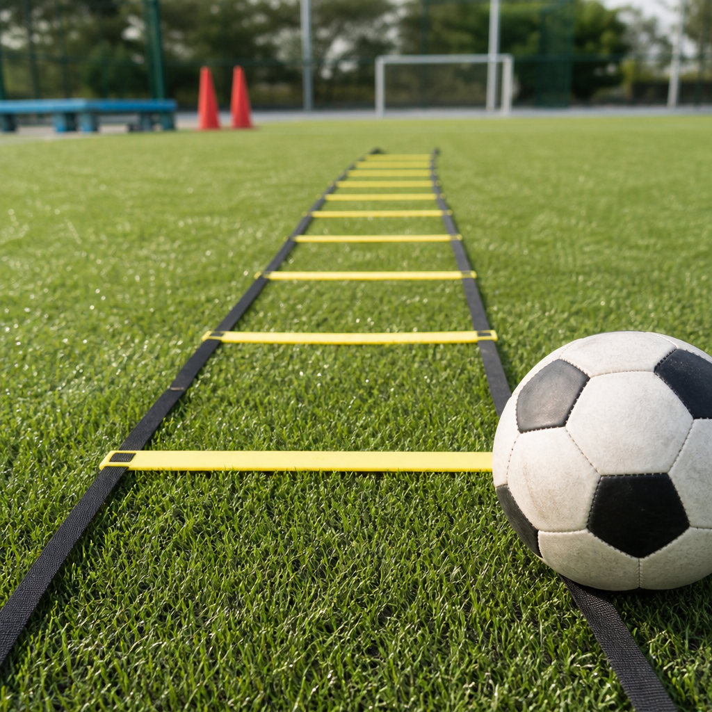 サッカーラダー練習初心者向けメニューで失敗しない踏み方