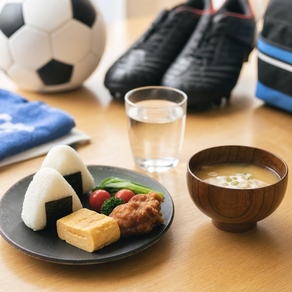 サッカー小学生の試合前食事｜失速しない当日朝〜直前のコツ