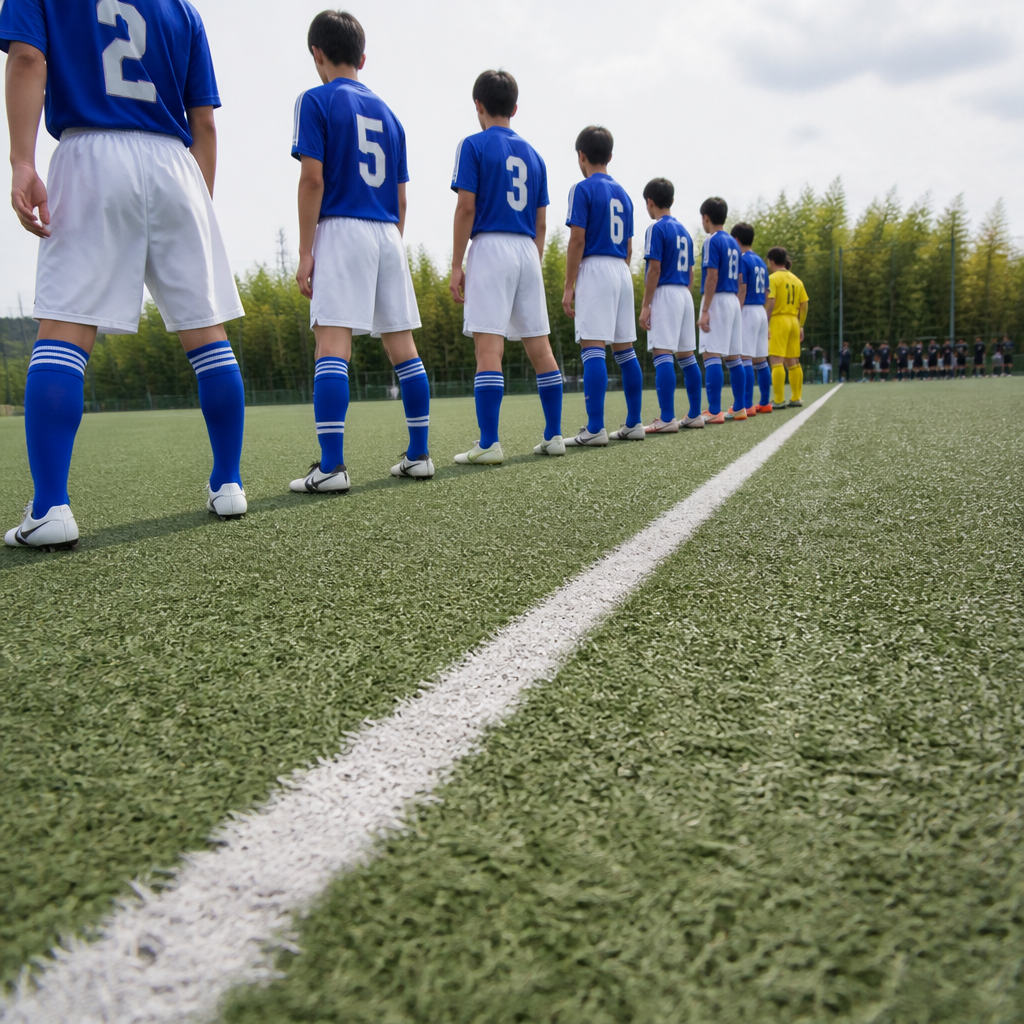 サッカーディフェンスラインの揃え方と声かけで崩れない最終ラインへ