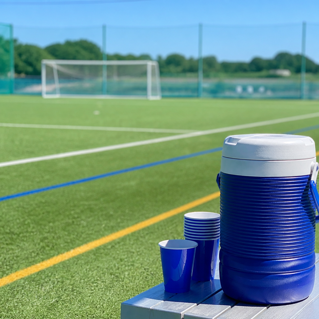 サッカー夏の試合、水分補給の最適タイミング完全攻略