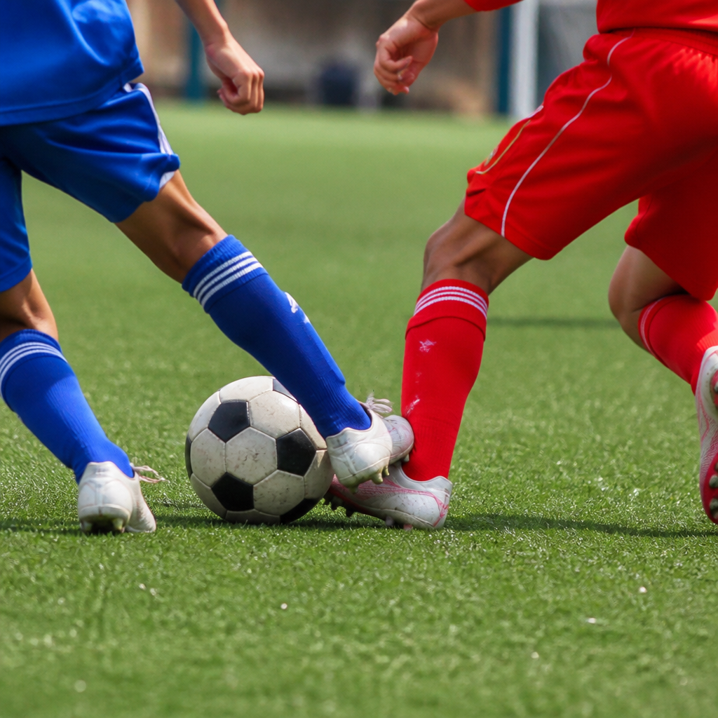 サッカー球際で先手！中学生が勝つコツ