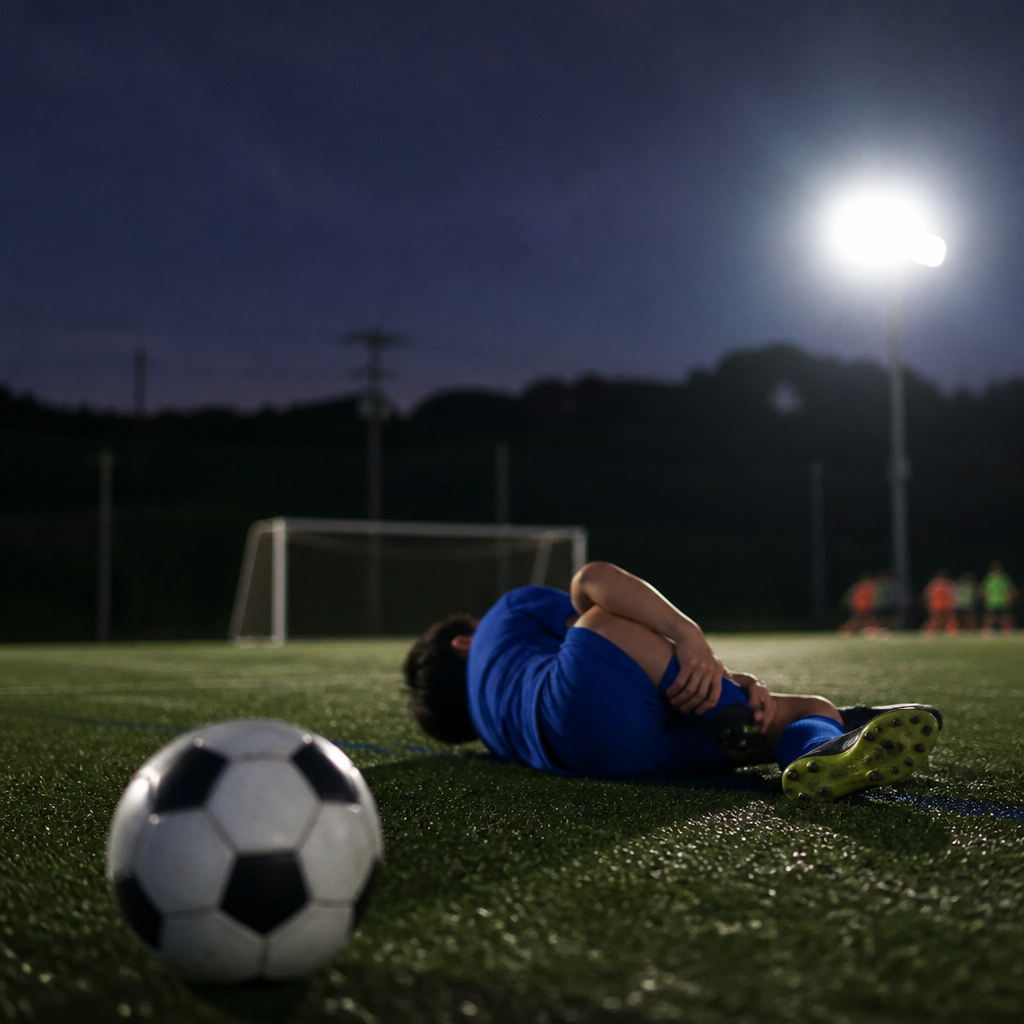 サッカー睡眠不足が小学生に与える影響:反応・判断・ケガ