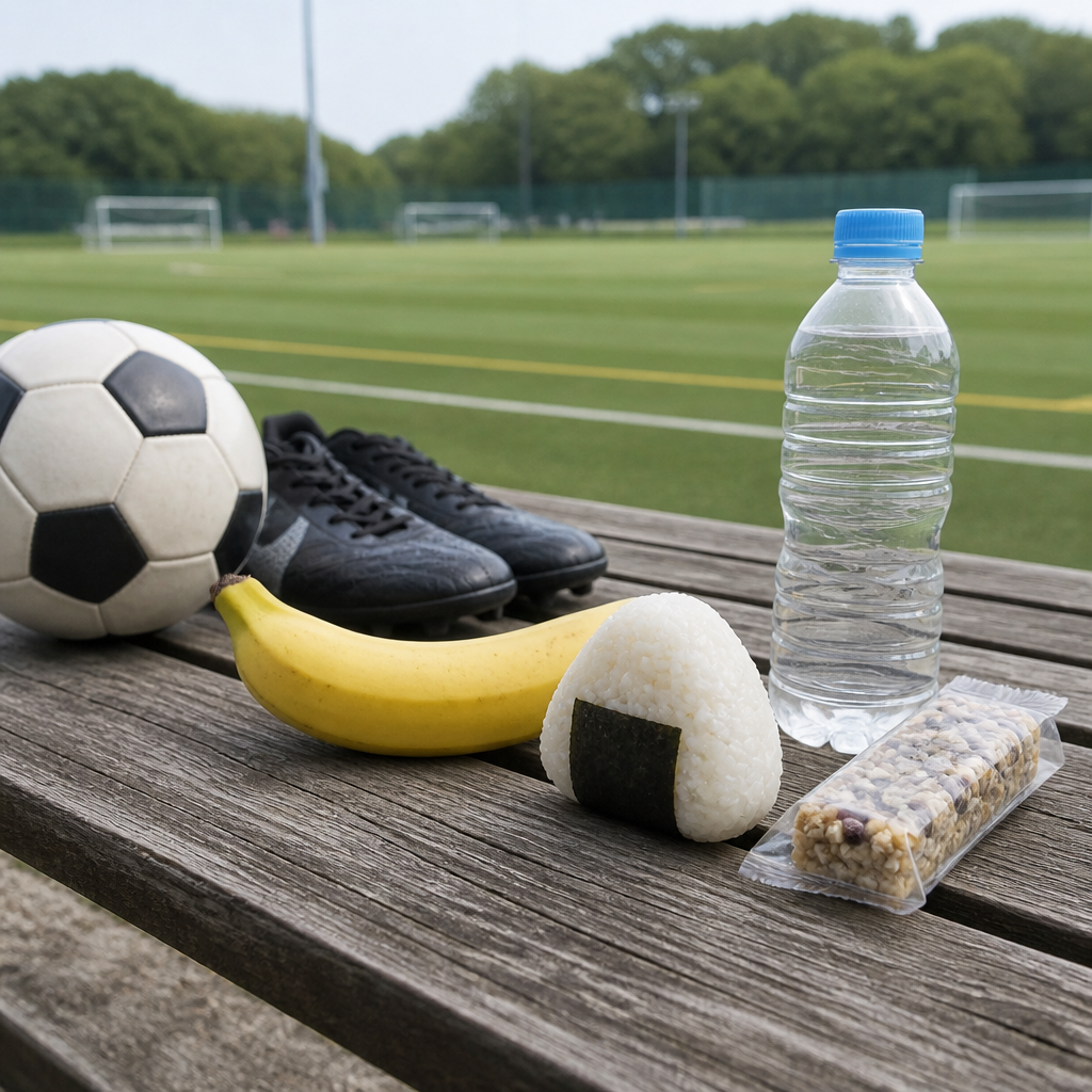 サッカー練習前の補食おすすめ消化時間別ガイド