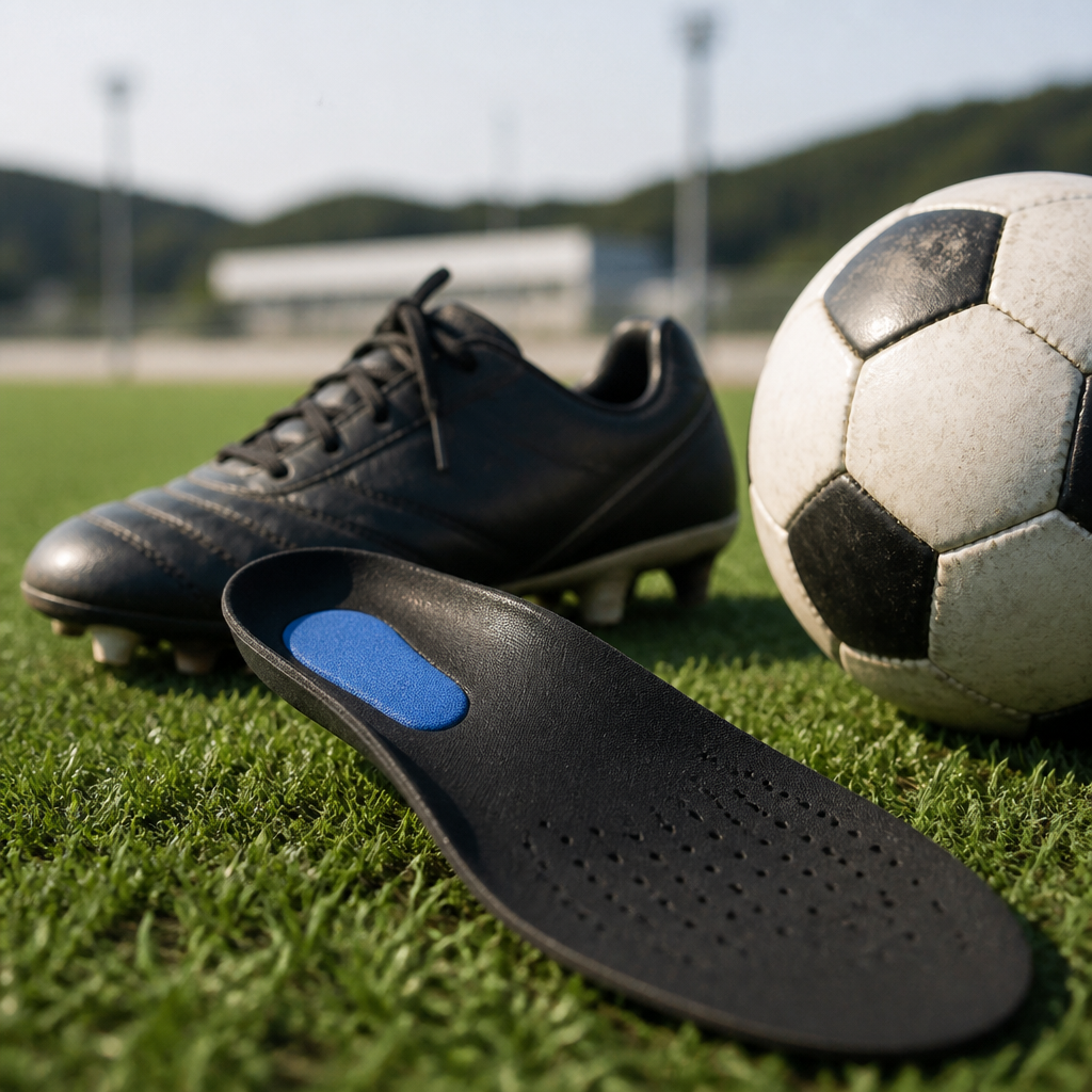 サッカーのインソールで疲れにくい選び方、失敗しない3つの軸