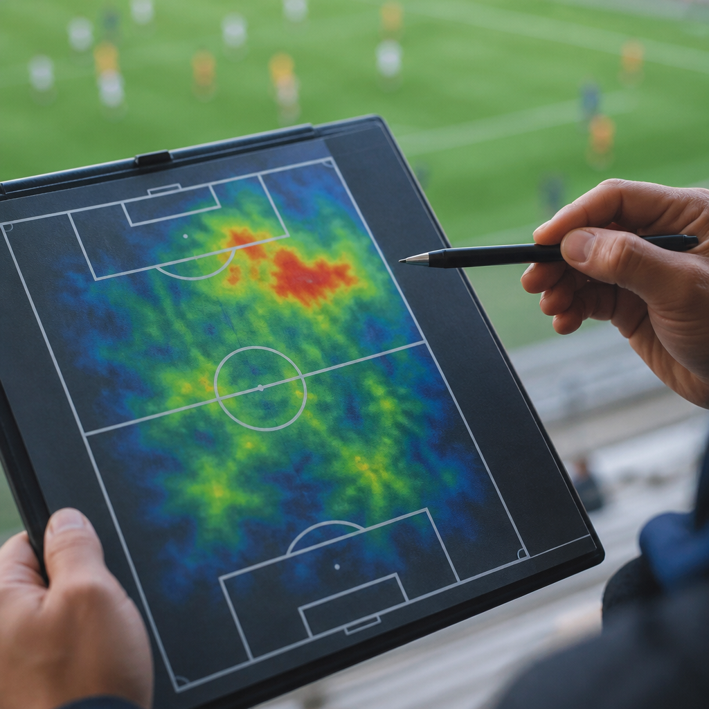 サッカーのヒートマップで何がわかる？伸びる選手の読み方